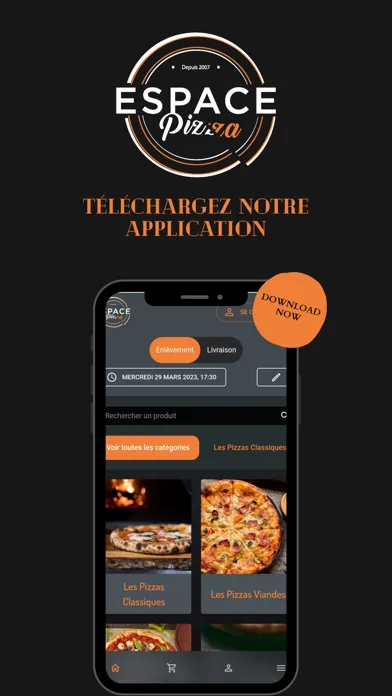 Espace Pizza Screenshots