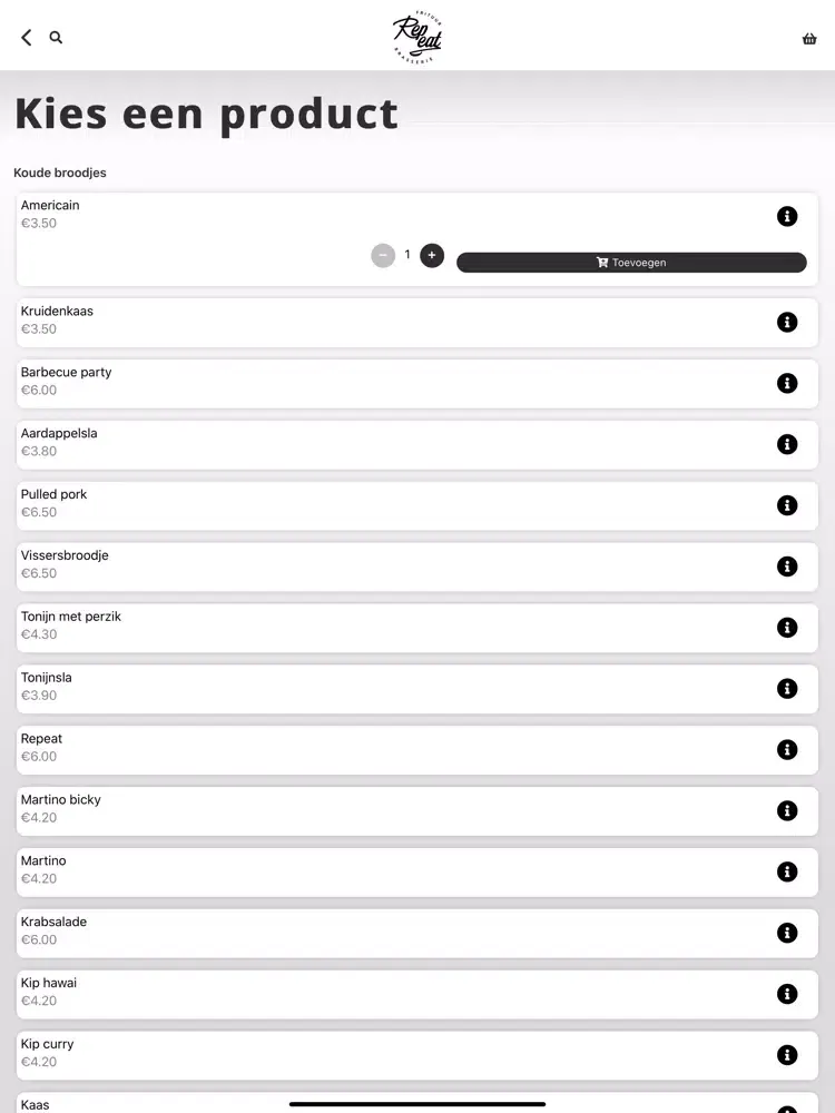 Captures d'écran de Eatify iPad 
