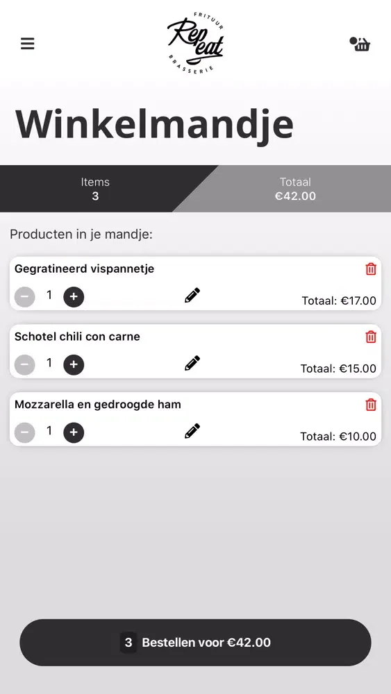 Captures d'écran de Eatify