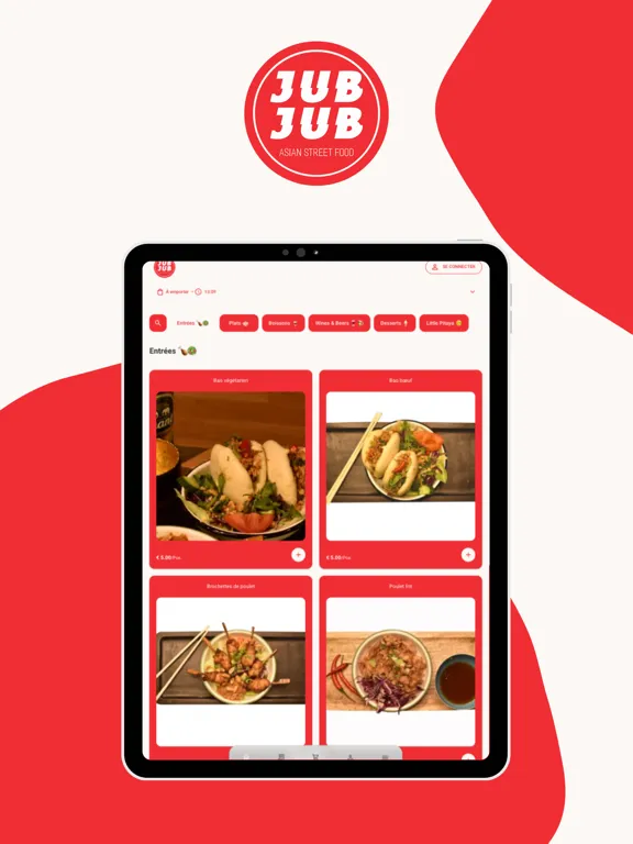 Скриншоты Jub Jub Asian Street Food iPad 