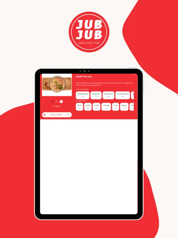 Скриншоты Jub Jub Asian Street Food iPad 