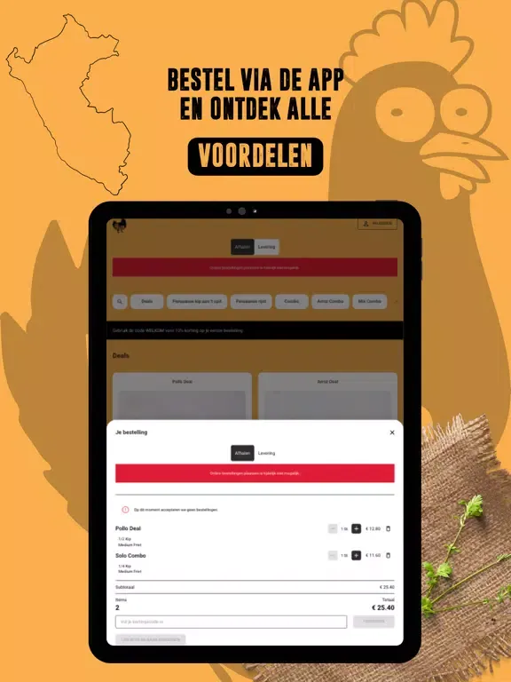 Zrzuty ekranu Los Pollos iPad