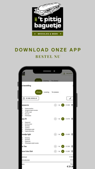 Ảnh chụp màn hình của Pittig Baguetje Pelt