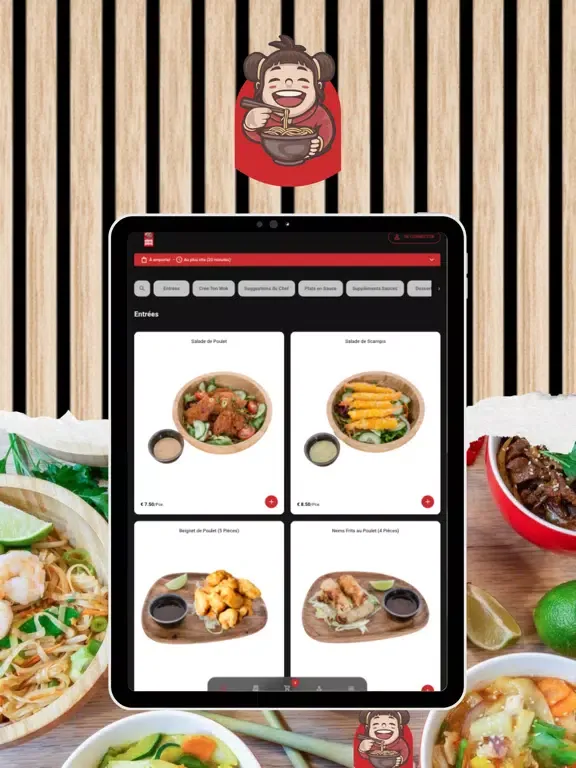 تصاویر Same Same Thai Food iPad 