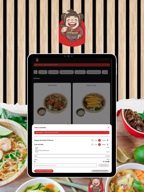 تصاویر Same Same Thai Food iPad 