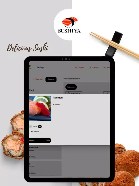 Sushiya iPad  Screenshots