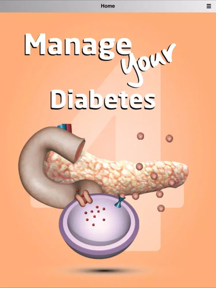تصاویر Manage your Diabetes Four iPad 