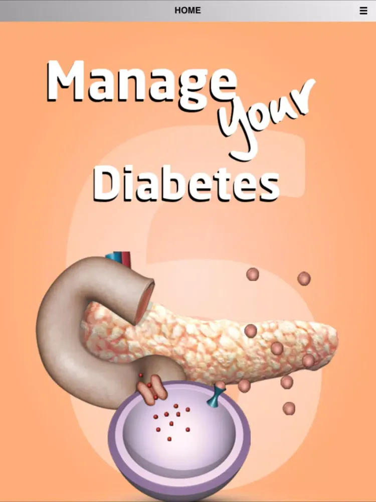 Manage Your Diabetes Six iPad  Screenshots