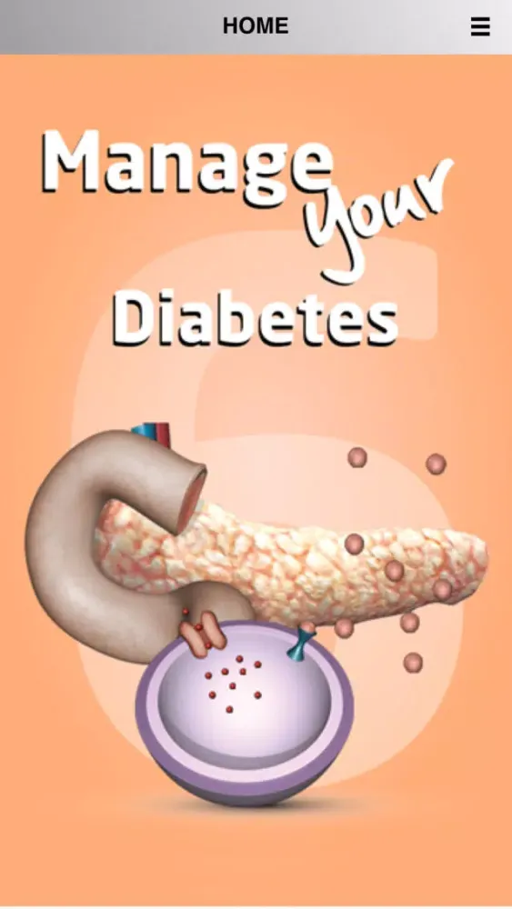Manage Your Diabetes Six Screenshots