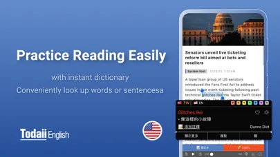 Captures d'écran de Todaii: Learn English