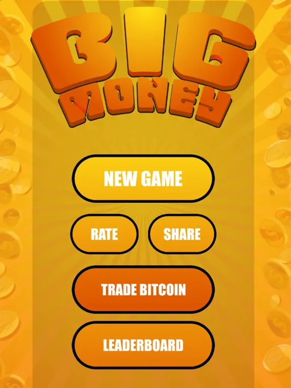 Big Money - Bitcoin Mining iPad  Screenshots