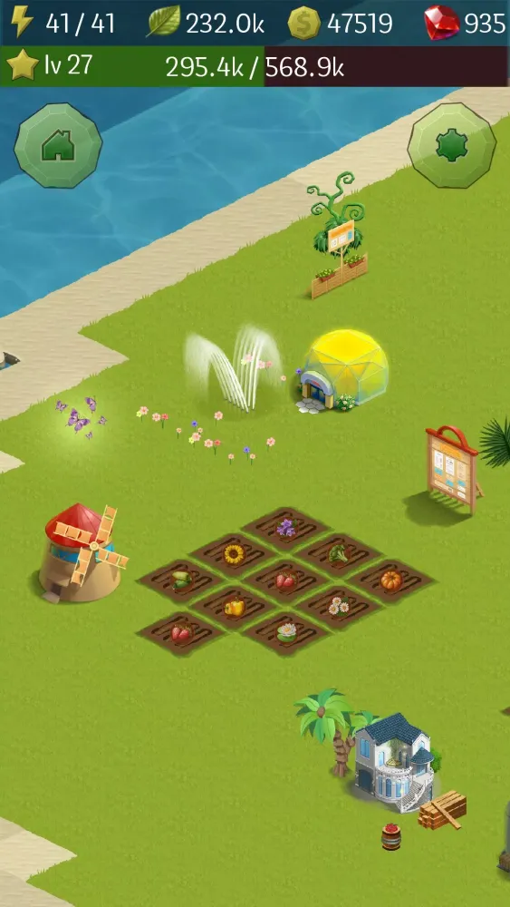 ภาพหน้าจอของ Farm biz