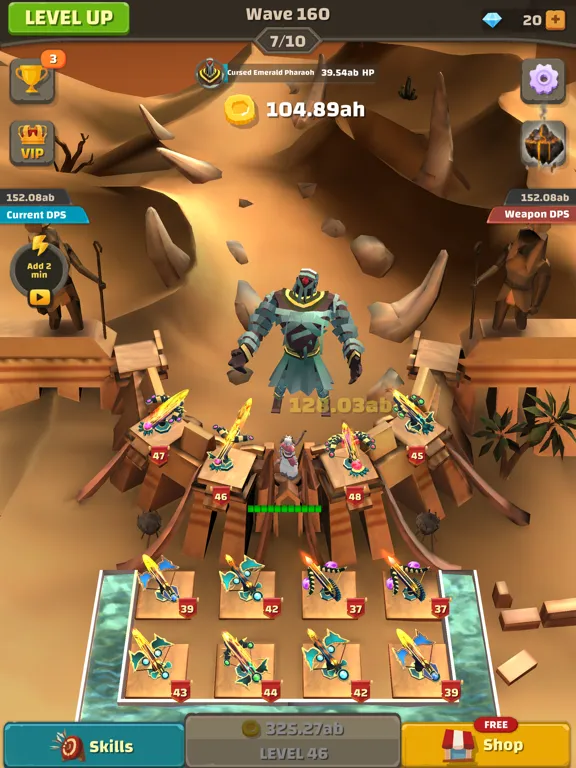 Tangkapan skrin Idle Arrows - Merge Game iPad 