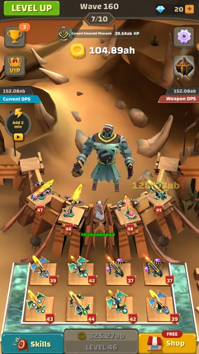 Tangkapan skrin Idle Arrows - Merge Game