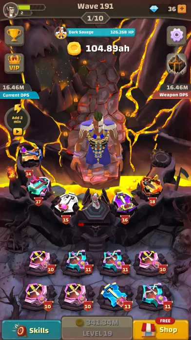 Tangkapan skrin Idle Arrows - Merge Game