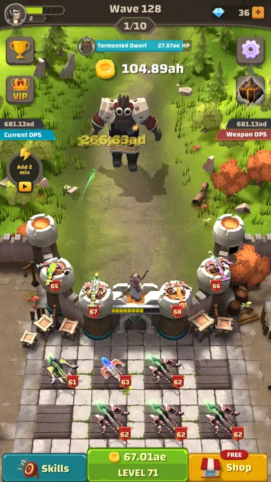 Tangkapan skrin Idle Arrows - Merge Game