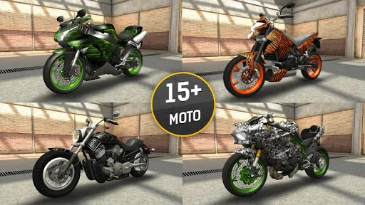 Captures d'écran de Moto Racing 3D