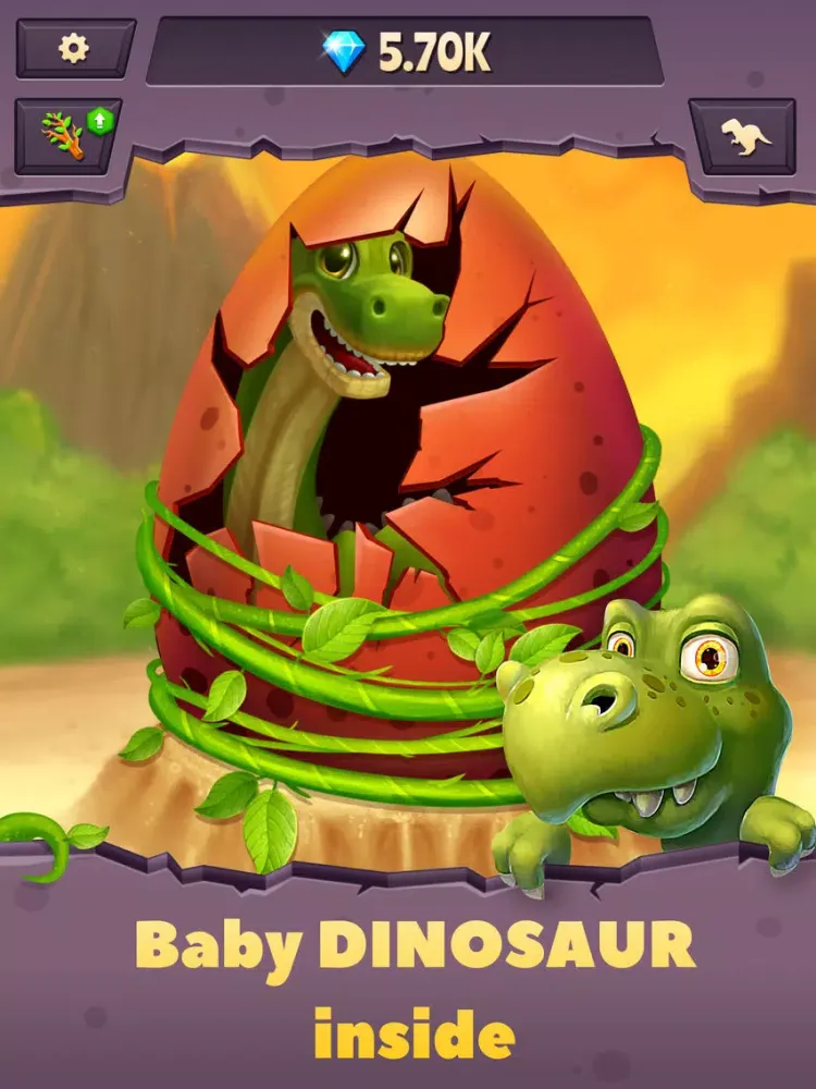Ảnh chụp màn hình của Dino Egg - My Pocket Pet iPad 