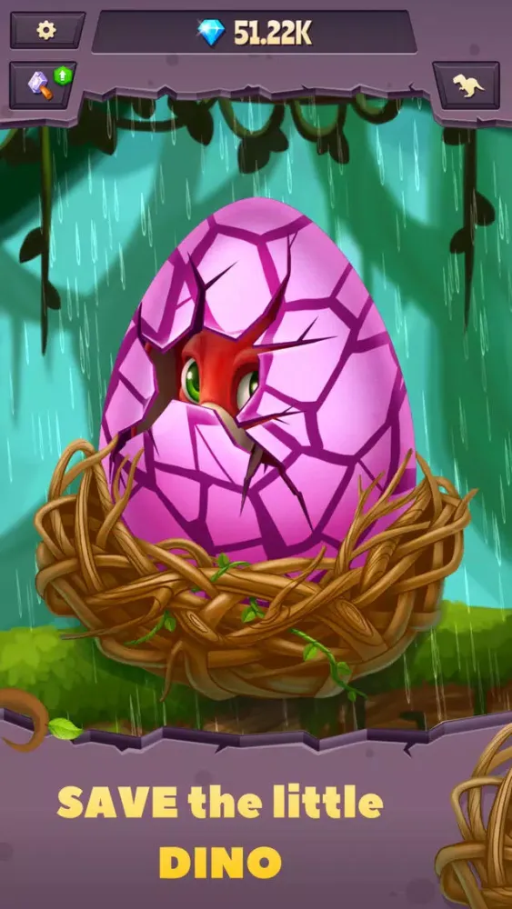 Ảnh chụp màn hình của Dino Egg - My Pocket Pet