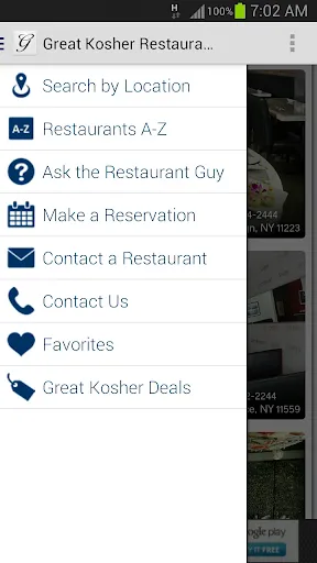 Great Kosher Restaurants Screenshots
