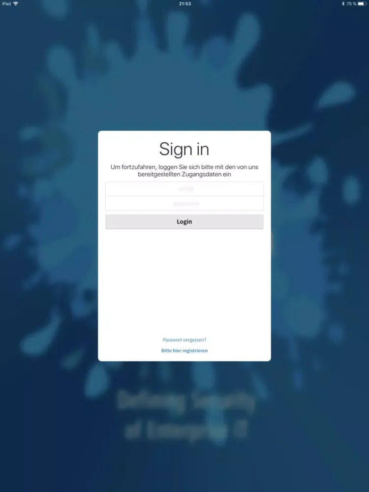 Captures d'écran de IT Security iPad 