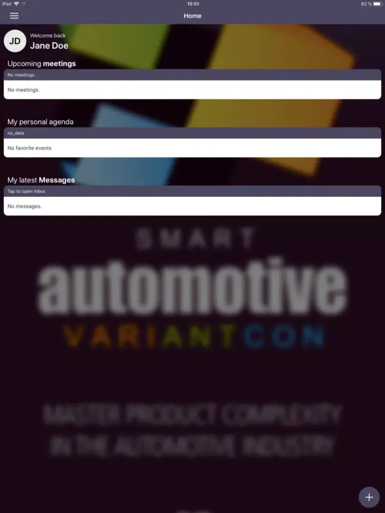 ภาพหน้าจอของ Smart Auto Variant iPad 