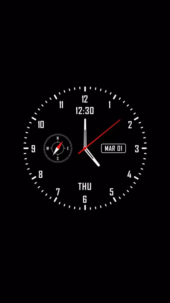 Clock Live Wallpaper 스크린샷