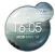 Circle Style Weather Clock1