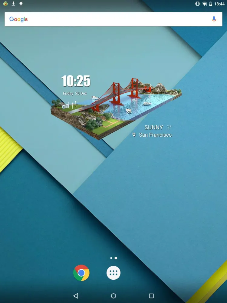 3D Real-time Weather in SanFra應用截圖