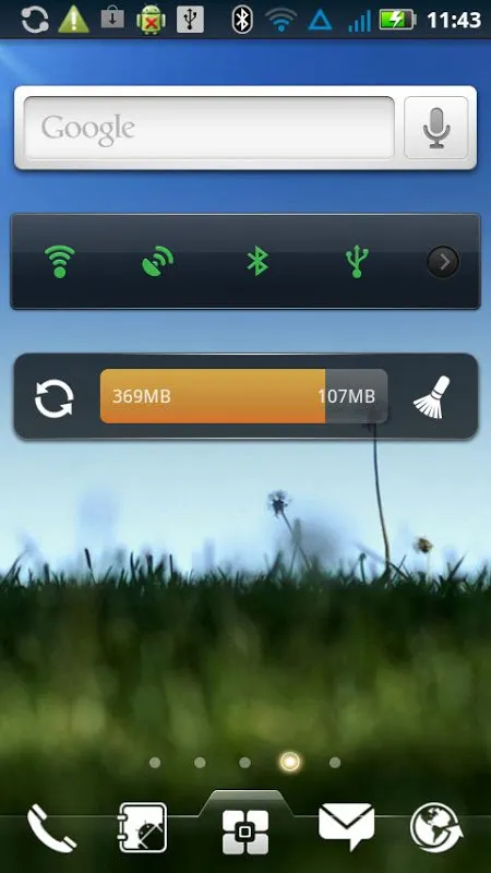 Capturas de pantalla de SwitchWidget