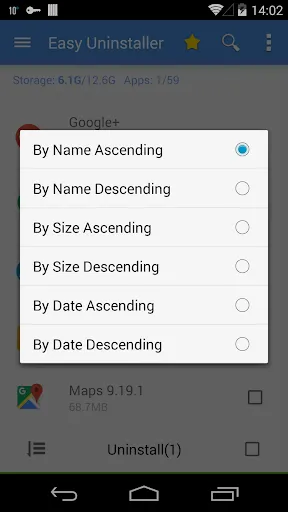 Captures d'écran de Easy Uninstaller App Uninstall
