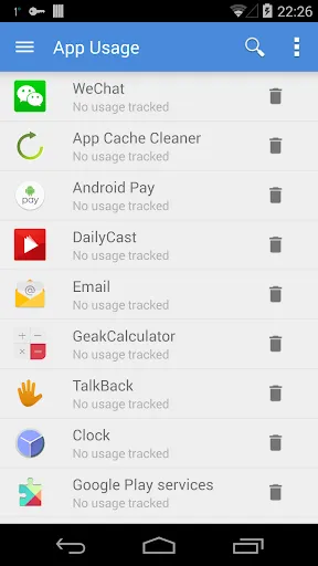 Captures d'écran de Easy Uninstaller App Uninstall