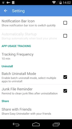 Captures d'écran de Easy Uninstaller App Uninstall