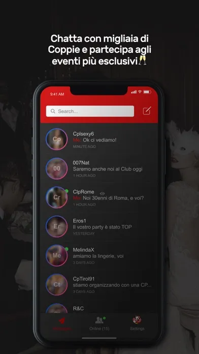 Tangkapan skrin IOL.im Community Messenger
