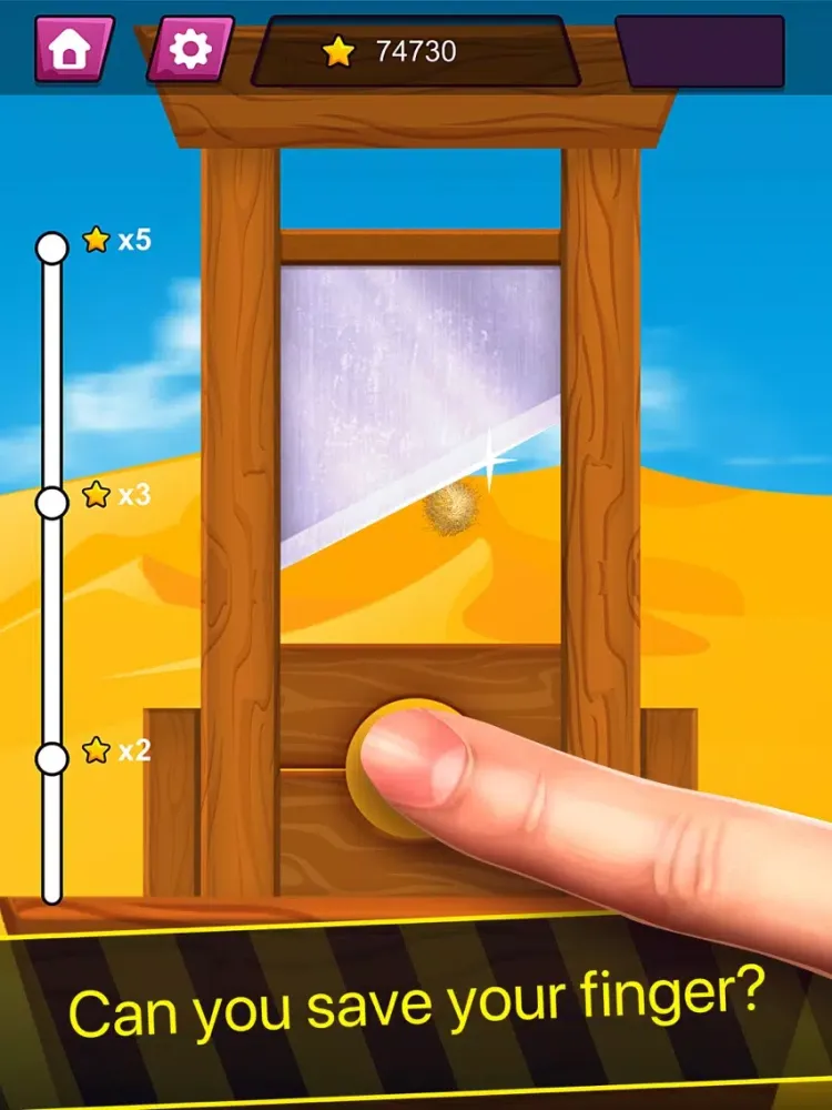 Cut the Finger: Sharp Knives iPad 應用截圖