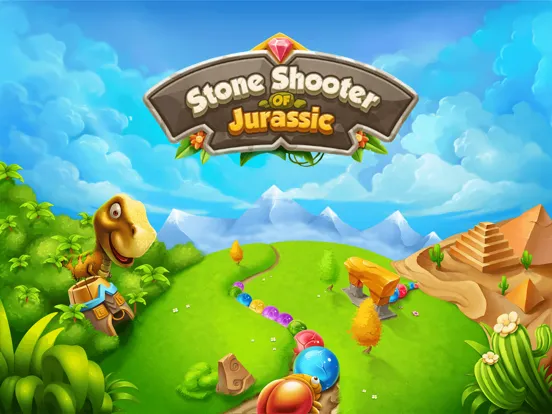 Zrzuty ekranu Stone Shooter of Jurassic iPad 