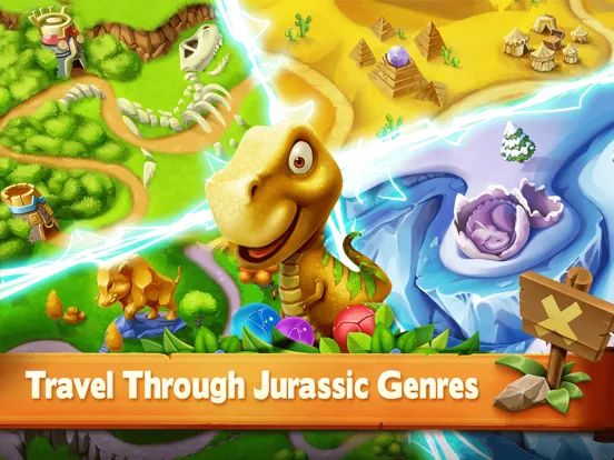 Zrzuty ekranu Stone Shooter of Jurassic iPad 