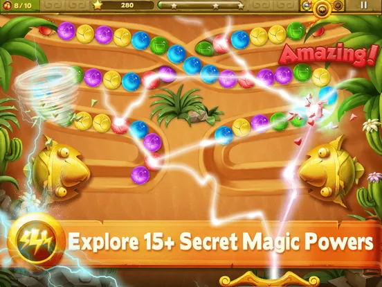 Zrzuty ekranu Stone Shooter of Jurassic iPad 