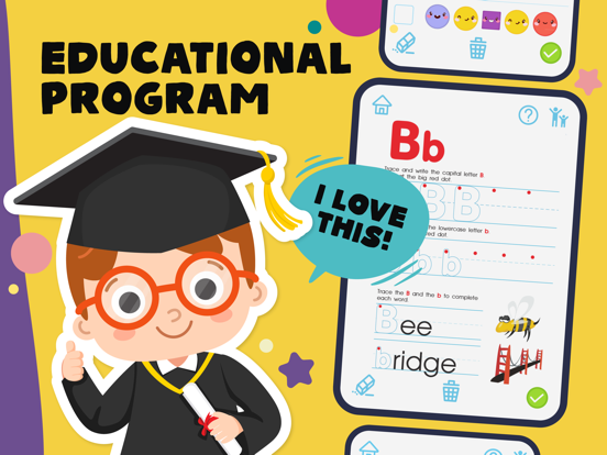 Kids Academy Pre-K-3 Learning iPad  Screenshots