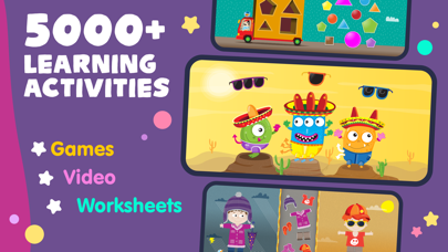 Kids Academy Pre-K-3 Learning Screenshots