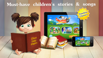 Tangkapan layar Early reading kids books - reading toddler games
