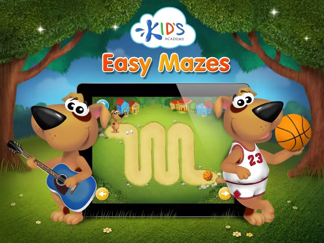 Capturas de pantalla de Easy mazes for kids - my first workbook by Kids Academy! iPad 