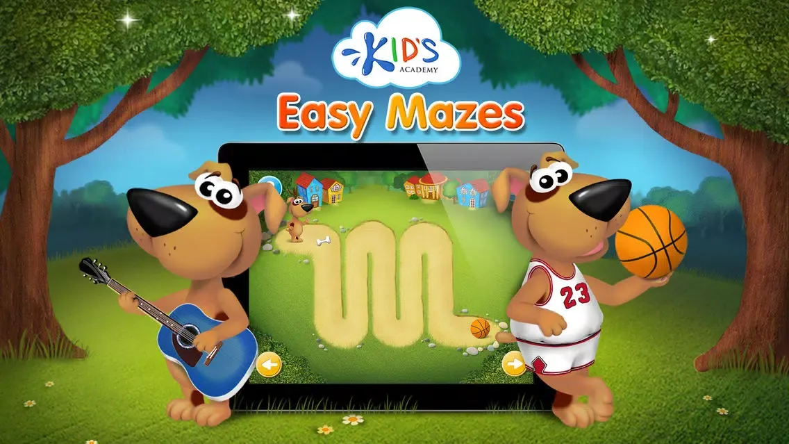 Capturas de pantalla de Easy mazes for kids - my first workbook by Kids Academy!