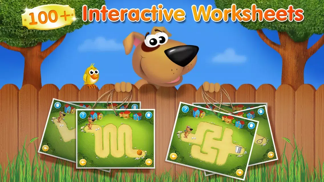 Capturas de pantalla de Easy mazes for kids - my first workbook by Kids Academy!