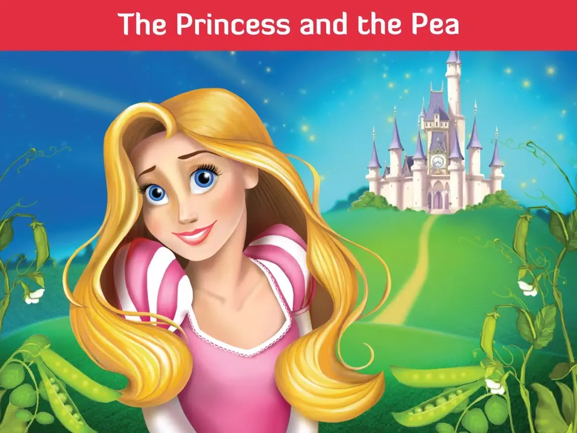 The Princess and the Pea book iPad  Ekran Görüntüleri