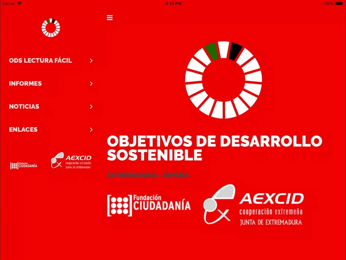 ODS Extremadura iPad  سکرین شاٹس