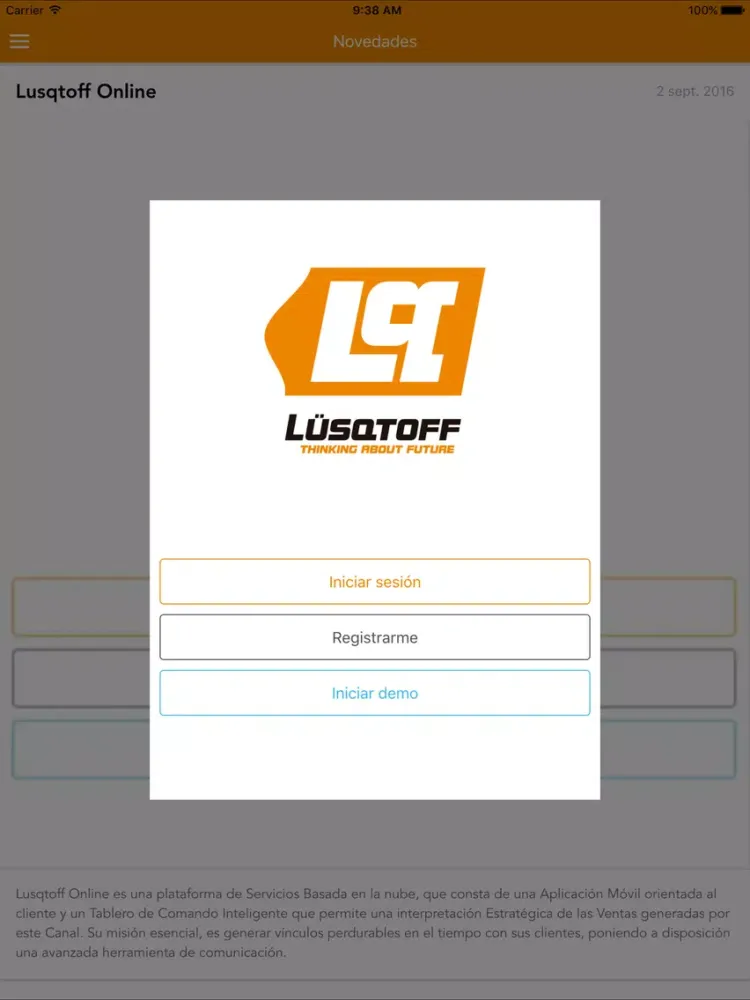Lusqtoff Online iPad  スクリーンショット