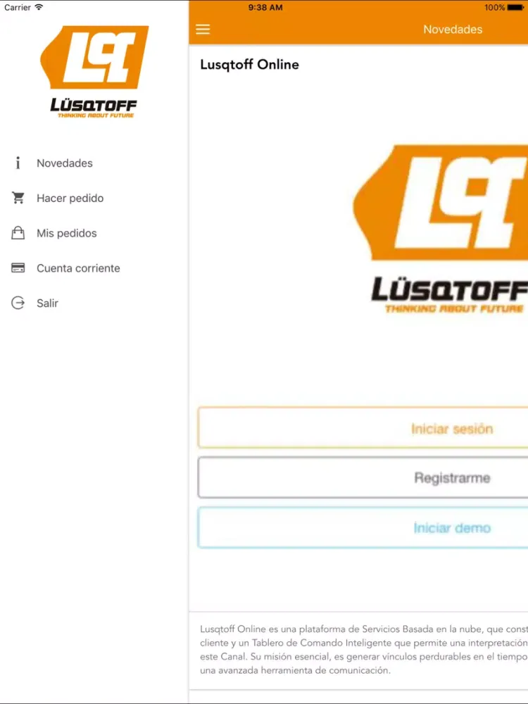 Lusqtoff Online iPad  スクリーンショット