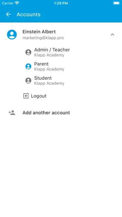 Klapp - School communication應用截圖
