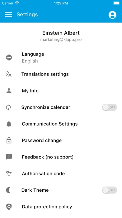 Klapp - School communication應用截圖
